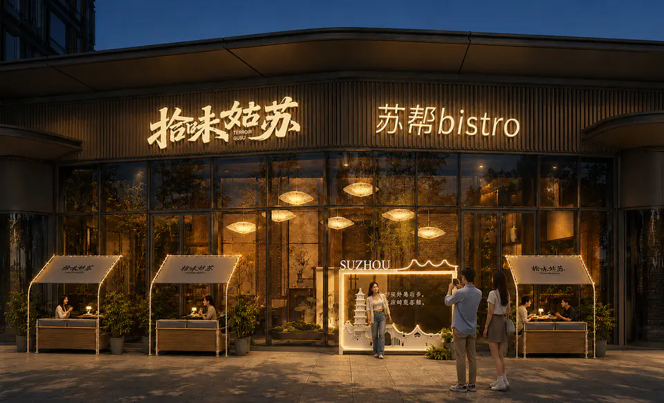 2026.05 雄安东南二期商街包装 二稿 · 拾味姑苏夜景