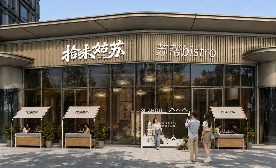 2026.05 雄安东南二期商街包装 二稿 · 拾味姑苏日景